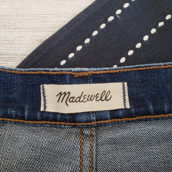Madewell Classic Straight Leg Jeans Selvedge Edition Size 24 - Picture 6 of 12